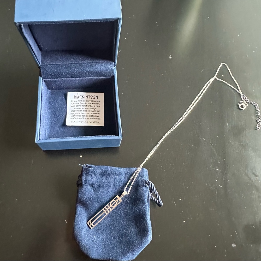 Silver necklace - Picture 3 of 5